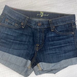 nwt 7 for all mankind shorts!!!